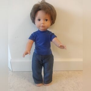 Pottery Barn Kids Gotz 18" Doll Short Boy Cut Hair